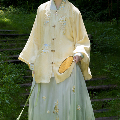 裳宫语【何团团】明制汉服方领对襟袄交领衫马面裙*售完不补