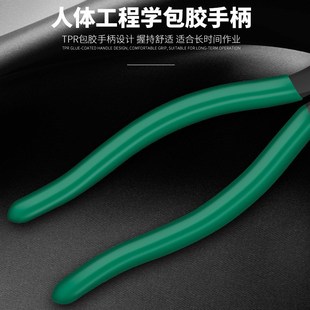 工业级水口钳5寸6寸铬钒钢斜嘴z钳塑料平口饰品钳钢丝钳剪线水口