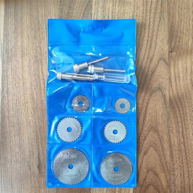 切割片10pcs锯片套装微型木工塑I料切割片套装金属电磨切片