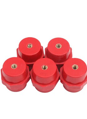 SM绝缘子红色M8/10黄w波圈接线柱高强度低压配电柜MNS支柱