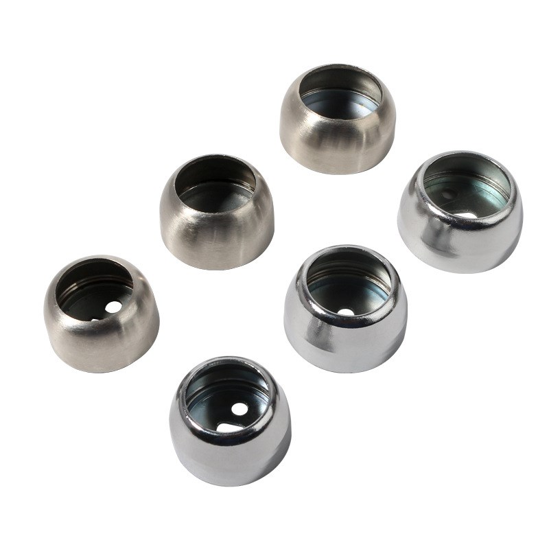 圆头座毛巾衣杆j底座不锈钢圆管托衣柜衣通管法兰座挂衣杆16mm