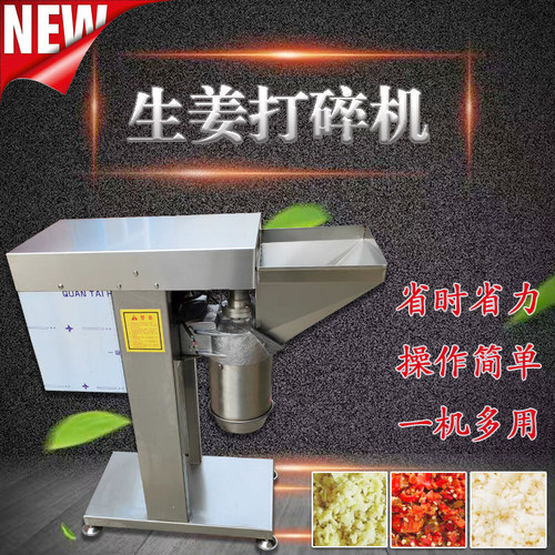 商用电动生姜生蒜瓜果蔬菜打碎机