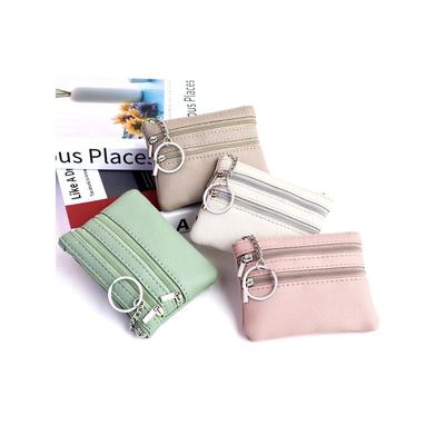 包钱包女款轻薄小巧时尚小清新钥匙包多功能迷你硬币小巧钱包百搭
