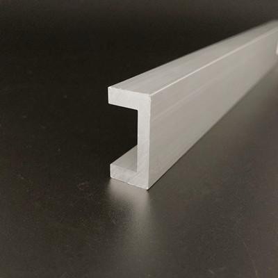 槽铝30x14x5厚度5mm内径20mm铝合金U型槽铝型材铝导轨u形铝条单槽