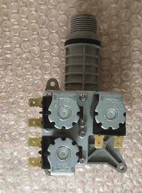 松下滚筒洗衣机进水阀XQG72-VD72GS/VD72ZN/XQG72-VD72XS电磁阀