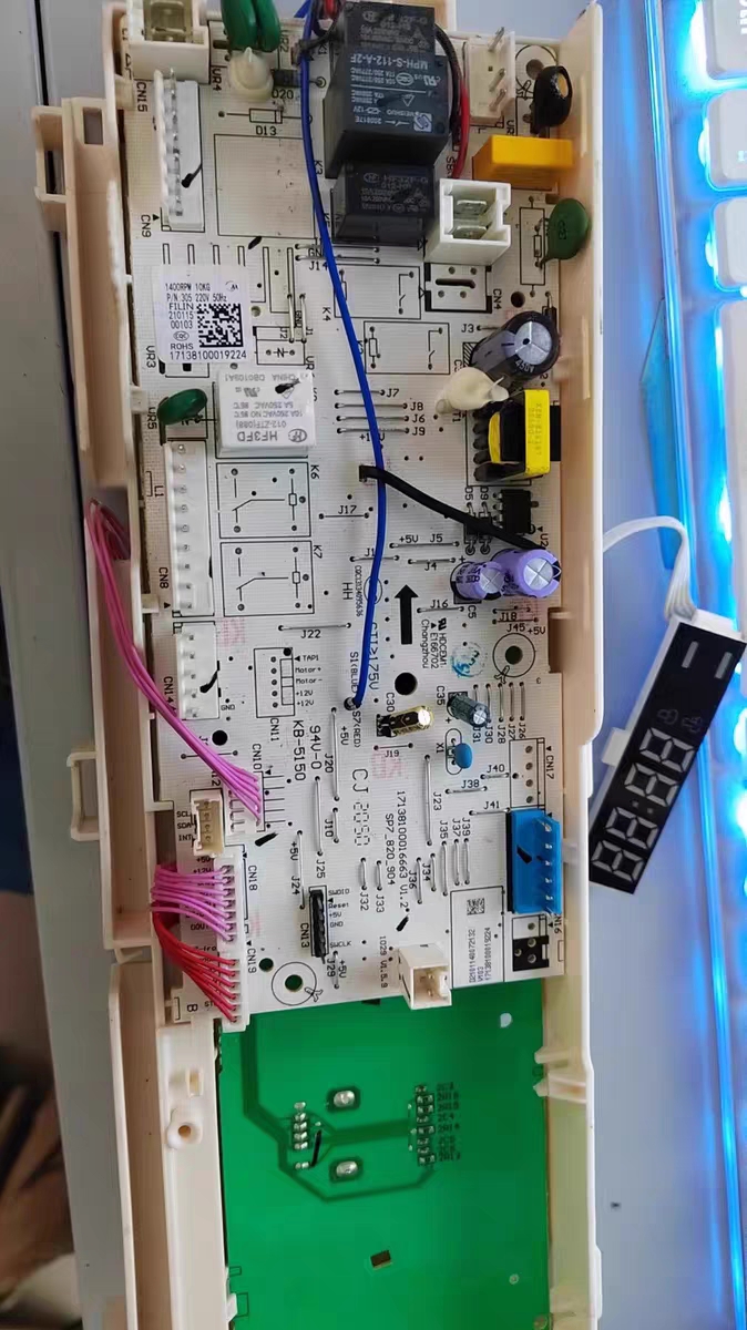 适用小天鹅滚筒洗衣机电脑板TG100V22DG-G59B 17138100019224主板