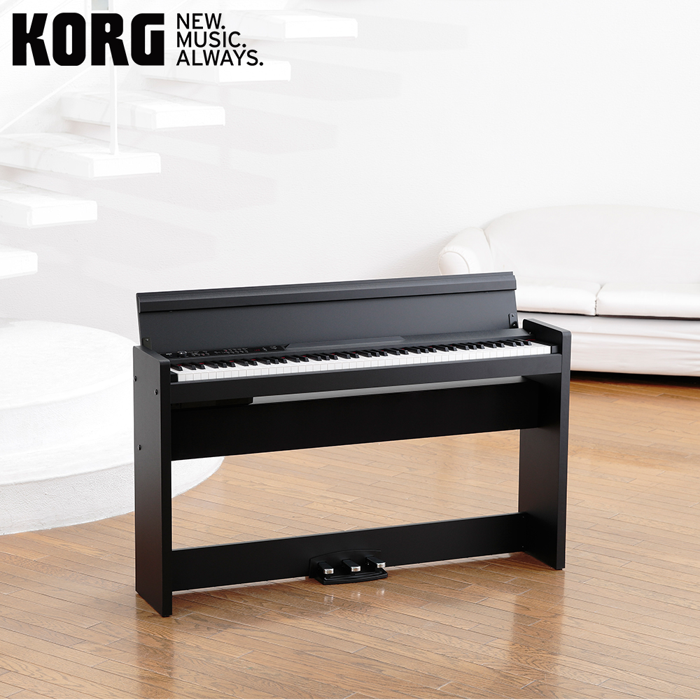 KORG LP380-U 电子钢琴G1数码钢琴初学者家用便携式立式88键重锤