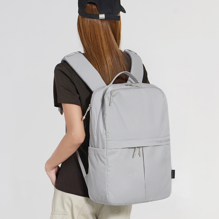 sun earth&u日本男女大容量休闲商务双肩包16寸电脑包学生旅行包