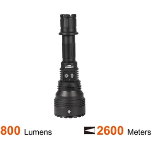 W35 ACEBEAM LEP電子透鏡變焦設(shè)計(jì)2600米超長(zhǎng)遠(yuǎn)射手電筒21700
