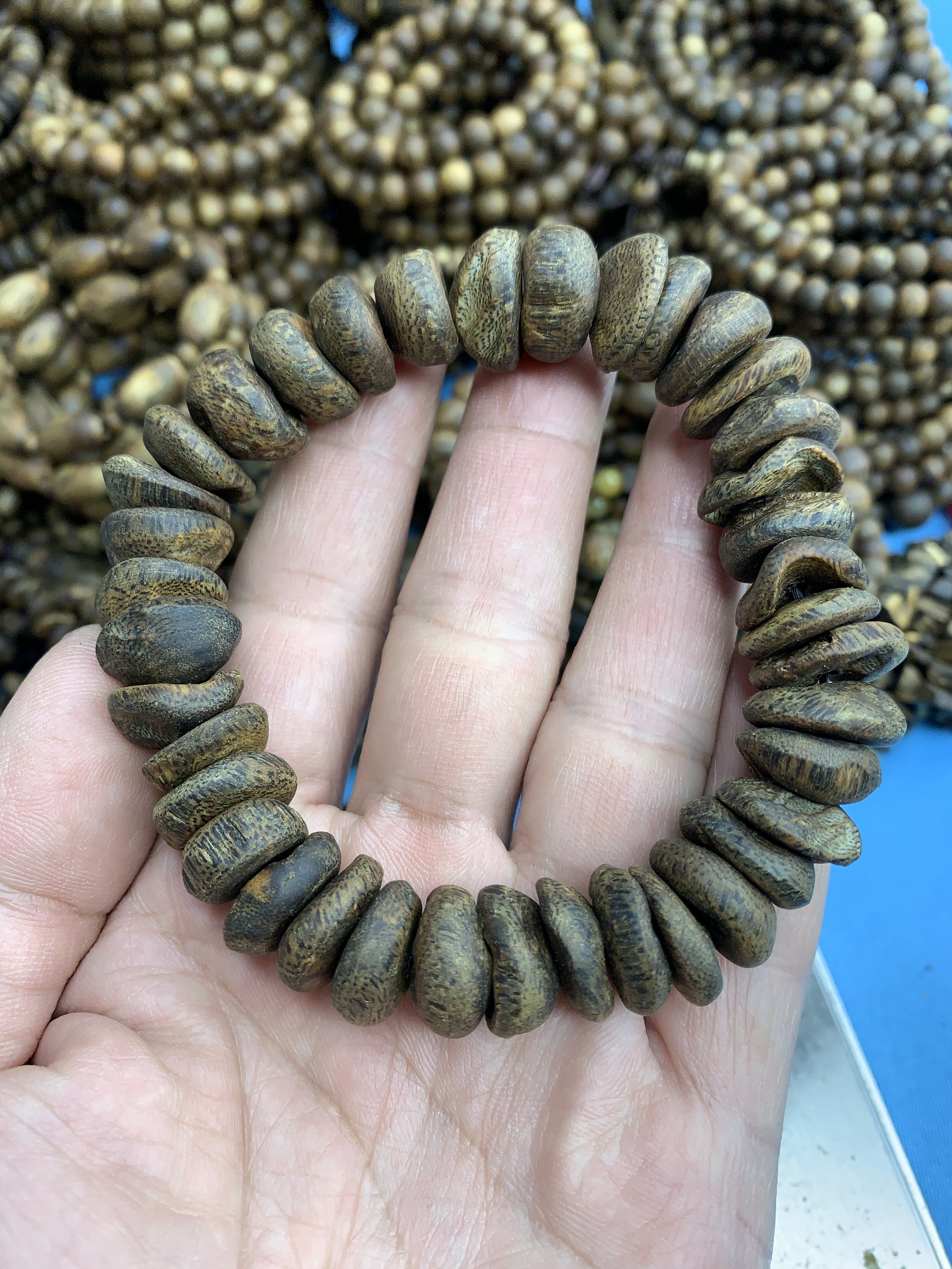 种植棋楠沉香沉水树丁单圈1.5+尺寸32克 原木色原汁原味