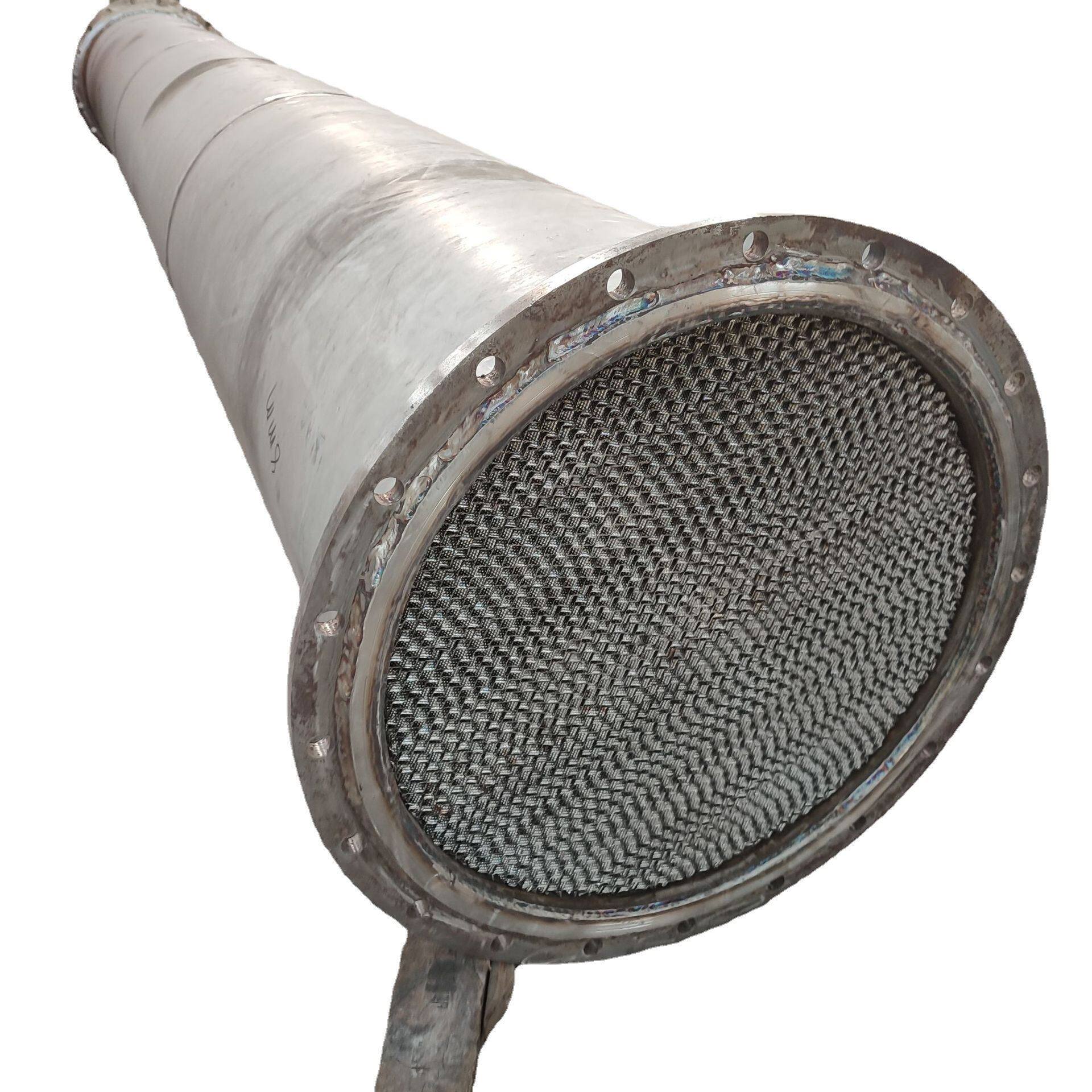 拉西环填料塔 气液接触填料塔 316l不锈钢填料塔 304不锈钢填料塔