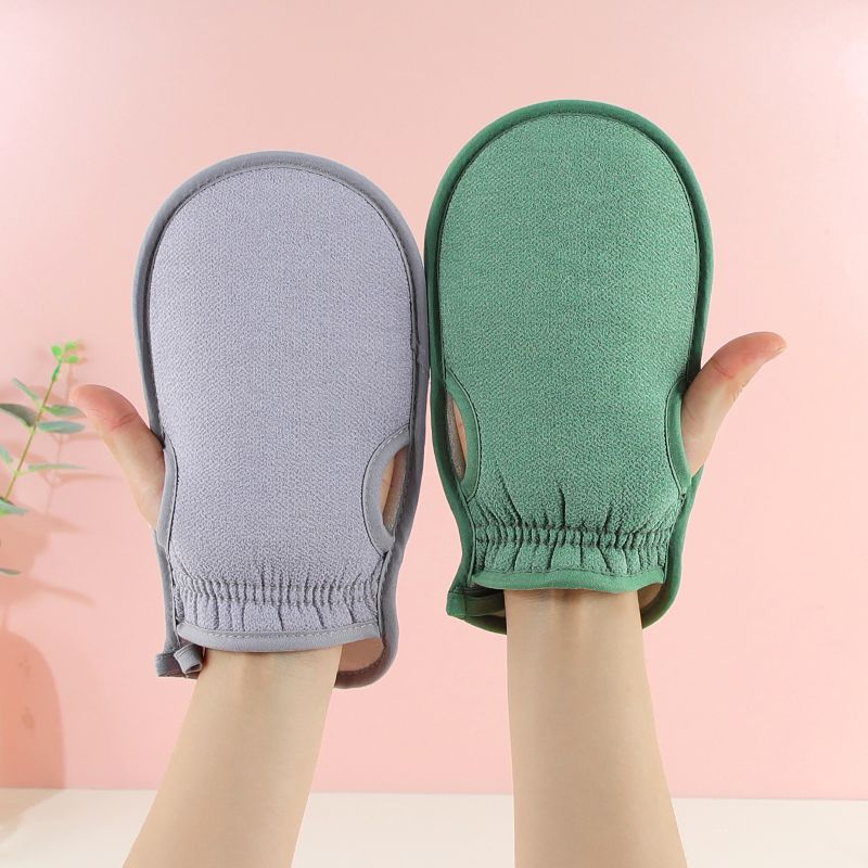 强力搓澡巾家用无痛搓泥洗澡手套粗砂后背清洁巾