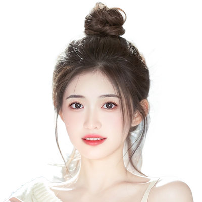 天空树高丸子头全真发假发圈发包