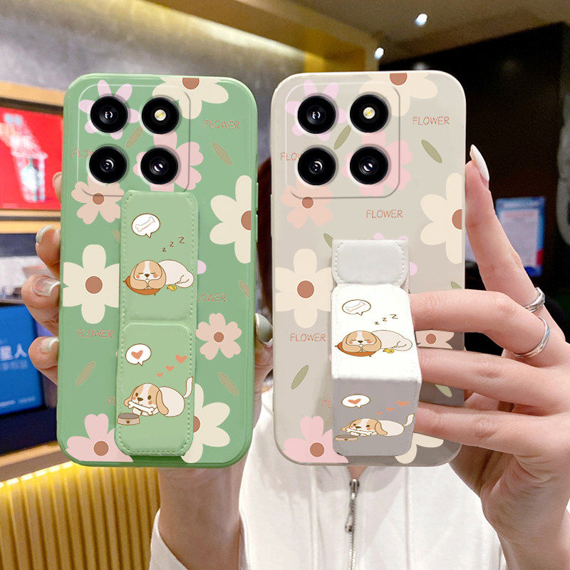 适用于小米17Ultra手机壳17ProMax/15Pro小花狗14磁吸13桌面支撑架小米12S新款XM11磁吸支架折叠腕带硅胶软壳