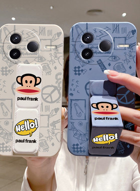 红米k80Pro手机壳防摔全包k70至尊版大嘴猴k60至尊版磁吸带支架红米K50Pro/K40Pro折叠腕带K30S/K20硅胶软壳