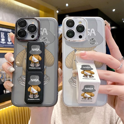 适用于荣耀400手机壳带镜头膜300Pro全包防摔200/100磁吸支架90Pro折叠腕带80/70可横竖屏摆放60男女个性潮牌