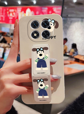 红米Note14手机壳掌门狗防摔Note12Turbo背贴带支架Note13Pro一体支架note10/note9折叠腕带可横竖屏追剧神器