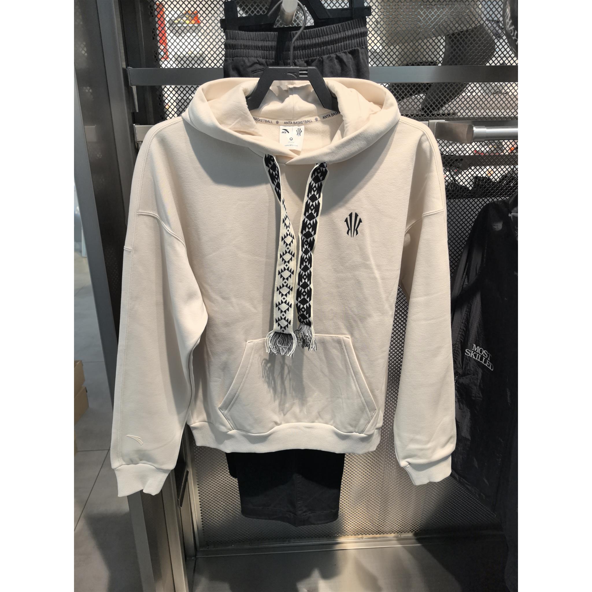 凯里欧文系列加绒美式篮球连帽卫衣男女同款套头衫172541702N