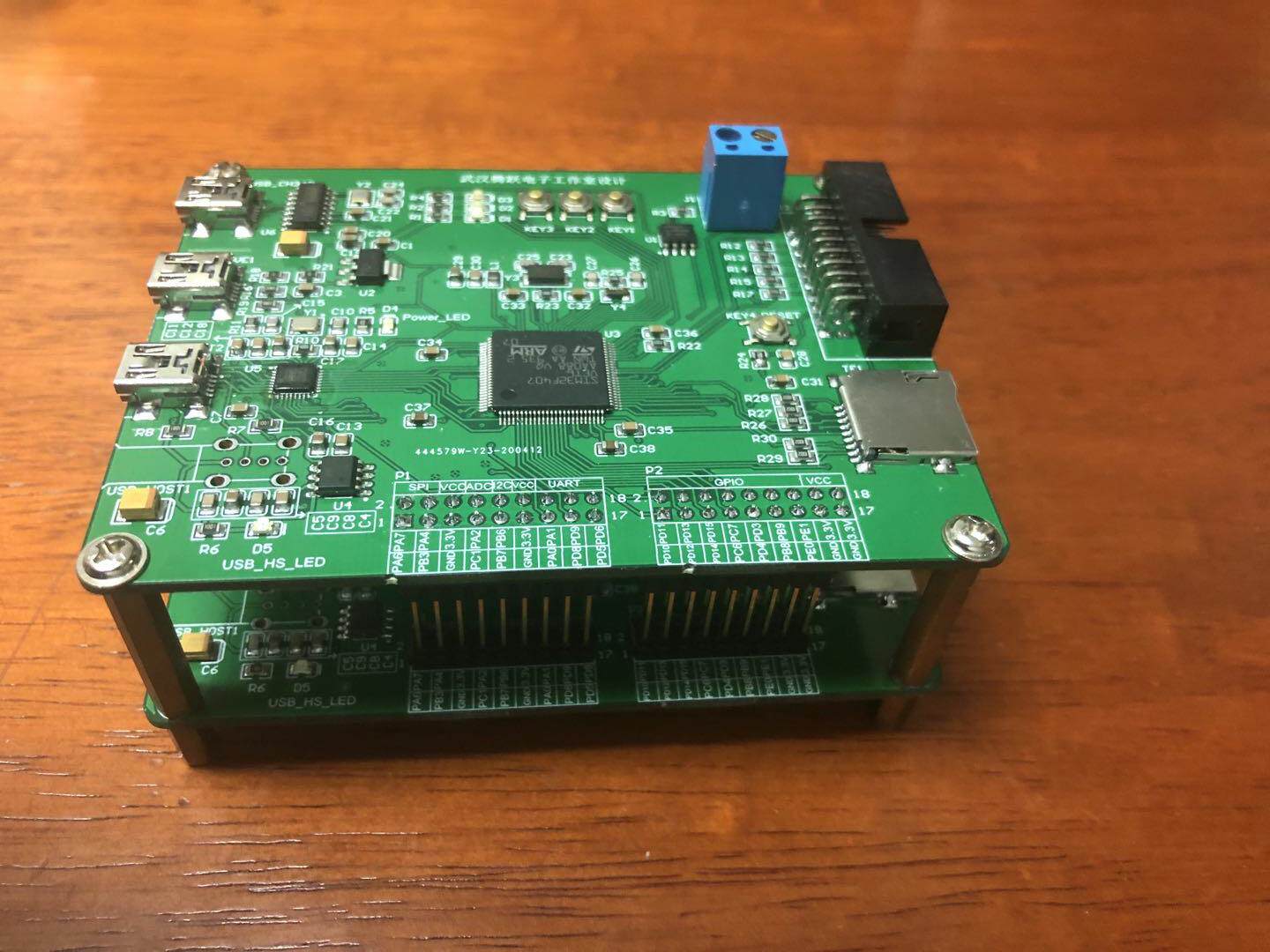 stm32f407 usb转SPI 高速通信方案 源码 定制 cdc通讯 spi转USB