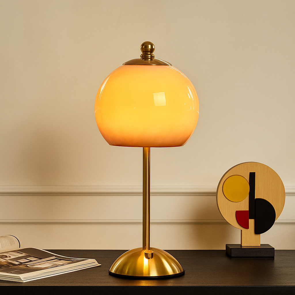 中古风法式复古氛围充电台灯