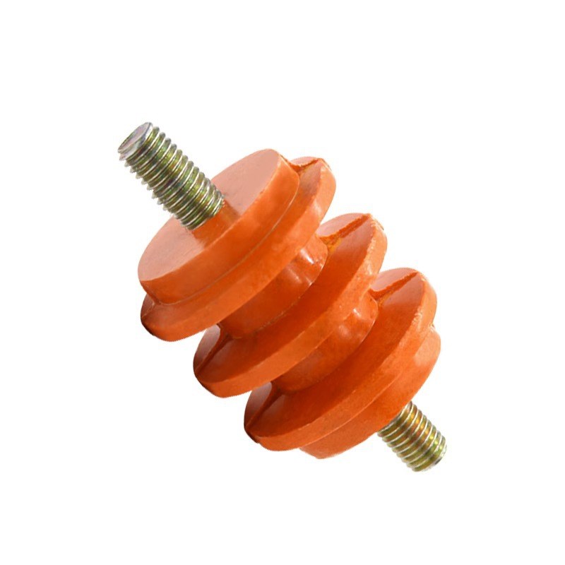 配电柜低压绝缘子M6 M8q黄色绝缘柱30 40 50高 单边杆 不带杆通用