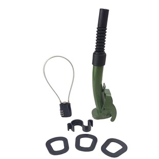 美式加仑汽油桶导油管 金属加油器 铁油桶配件套装 密封圈挂钩