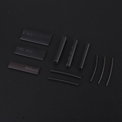 900 PCS盒装热缩管 PE套管热缩管 黑色无卤热缩套2倍收缩热缩管