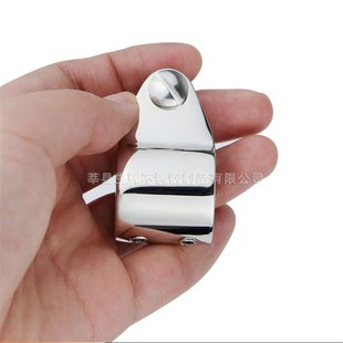 双顶丝滑套 游艇配件遮阳棚五金连接件 船用防晒雨棚支撑架配件