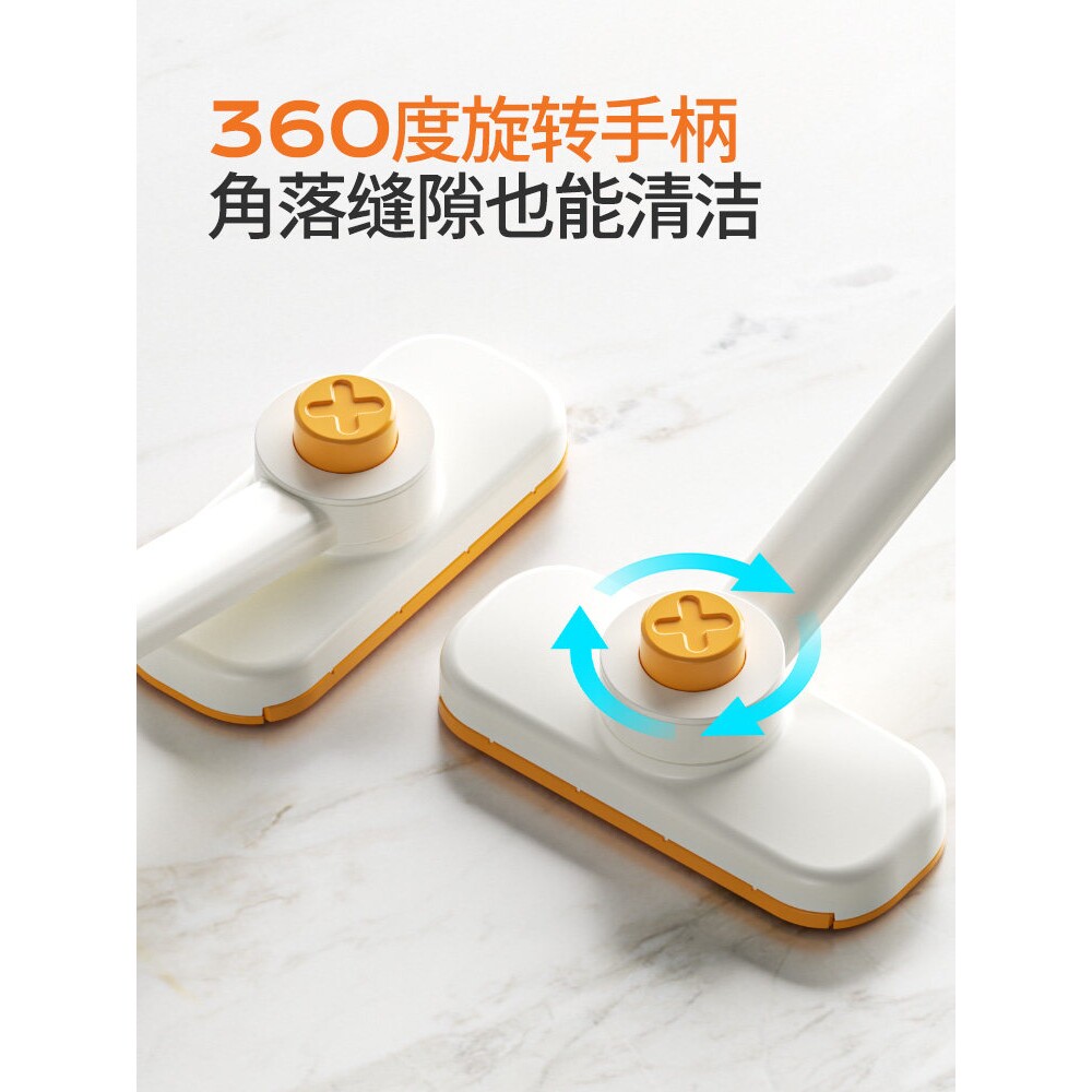 桌面迷你小拖把代替抹布免手洗脸巾拖把可旋转手持自动夹抹布拖把