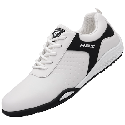 春季运动休闲鞋百搭真皮透气软底