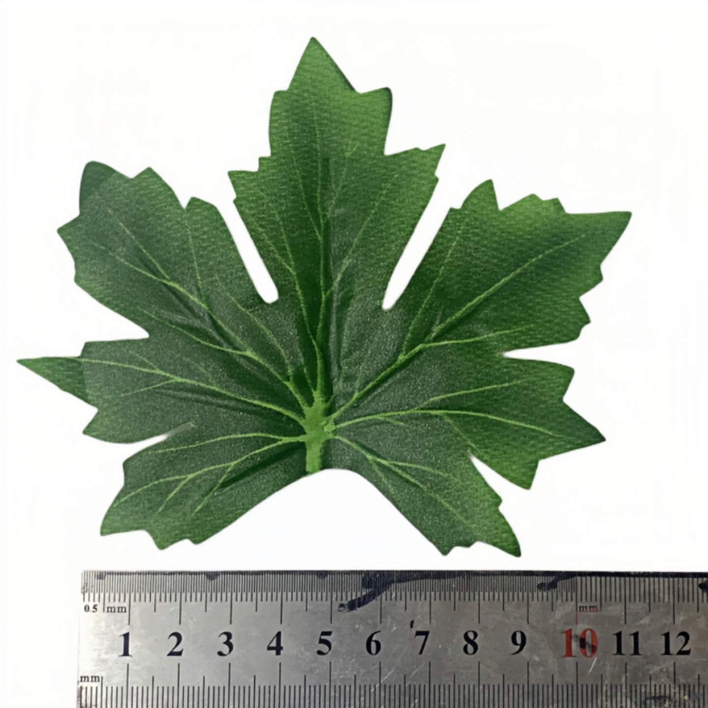 仿真飞燕草叶子假叶丝印仿真叶