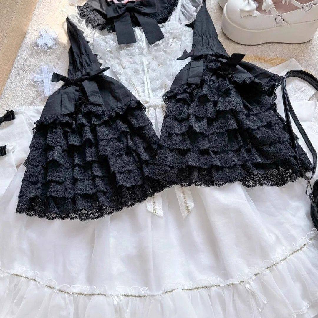 蕾丝doll感lolita姬袖衬衫内搭