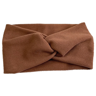 运动发带女月子束发带吸汗宽边瑜伽发箍秋冬高级感绒面洗脸包头巾