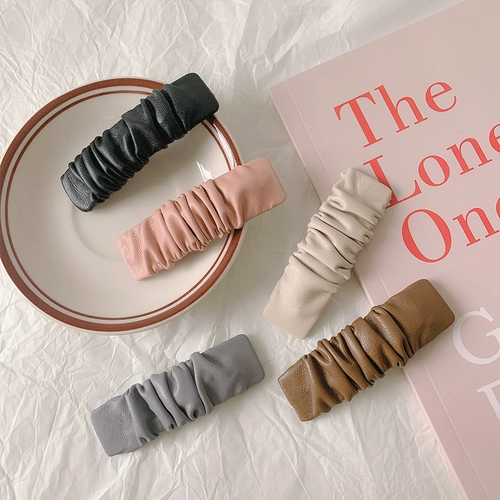 Нескользящая заколка для волос, универсальный ретро аксессуар для волос, французский стиль, популярно в интернете, простой и элегантный дизайн