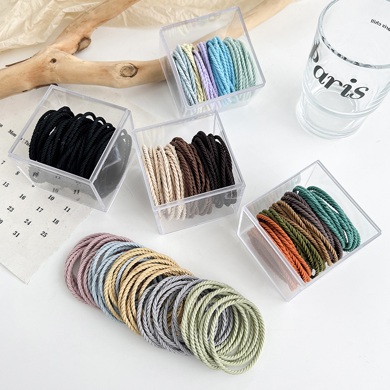 扎头发绳高弹力发圈橡皮筋女