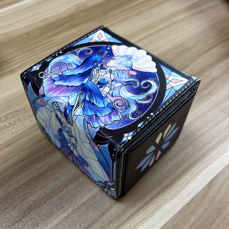 游戏王DIY珠泪收纳盒卡牌皮卡盒图片