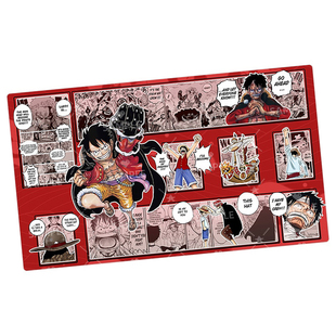 OPCG卡垫路飞DIY海贼桌垫航海王桌游决斗卡牌垫playmat定制