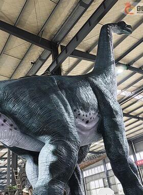 巨型仿真恐龙主题公园吸引游客景观互动侏罗纪壮观腕龙恐龙厂家