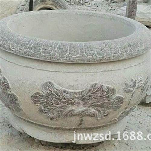 庭院石刻荷花水缸图片家庭石雕流水荷花鱼缸摆件加工厂家,特色手工艺,其他特色工艺品,淘宝优惠券,粉丝福利购,淘宝优惠卷