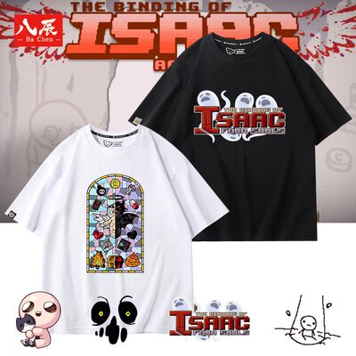 The Binding of Isaac以撒的结合游戏周边圆领短袖T恤衫男半袖