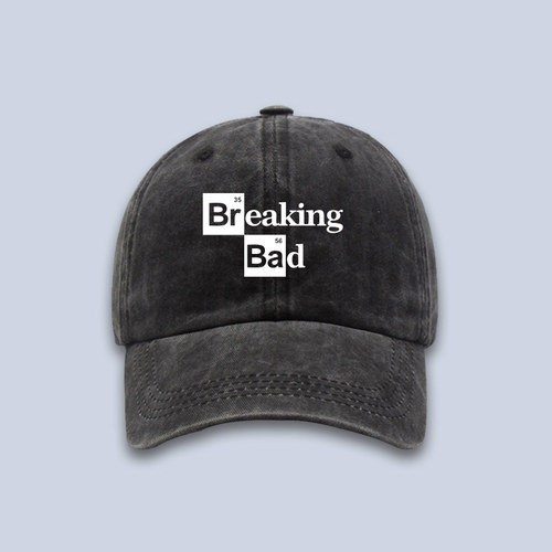 绝命毒师棒球帽美剧breaking bad男情侣休闲户外遮阳防晒鸭舌帽