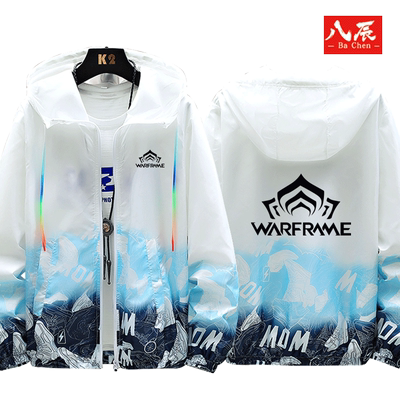 星际战甲Warframe战甲神兵PC3D游戏周边男休闲衣服防晒夹克外套薄