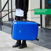 贝纳通行李箱镜面超轻22寸万向轮登机箱密码 锁小型男拉杆箱女潮流