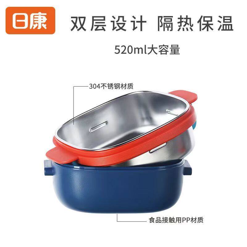儿童不锈钢碗叉勺餐具小孩辅食碗勺套装吃饭碗