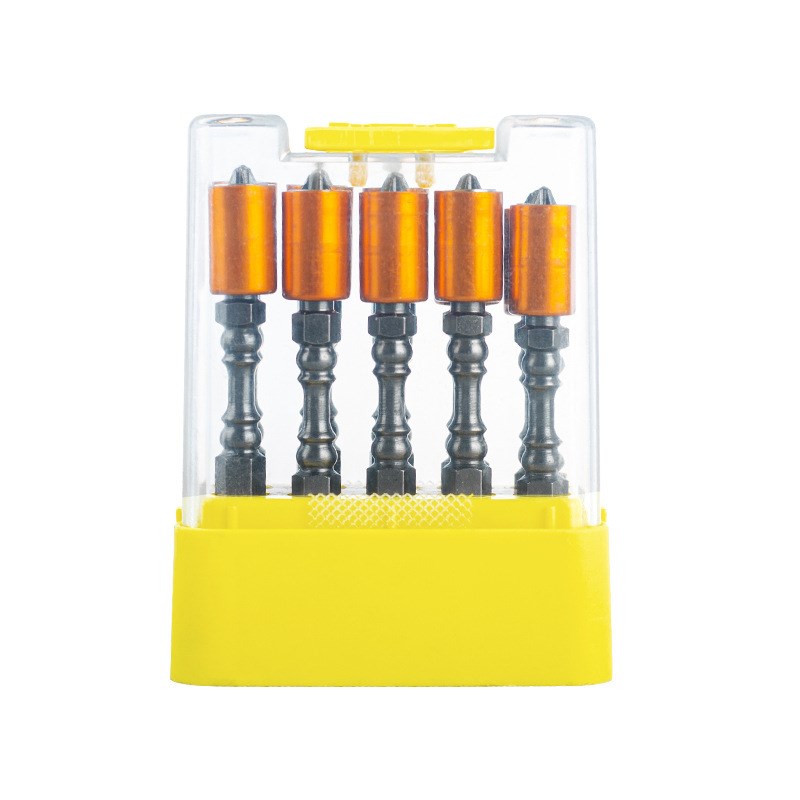 WD加长磁圈批头65L强磁风批手电钻十字螺丝V刀头合金磁圈批