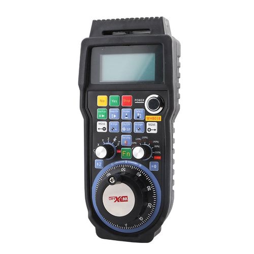 雕刻机无线手轮微宏控卡手柄WHB03BH电子手轮遥控器手柄手轮配件