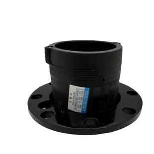 PE电熔法兰根盘全新料下水管钢丝网骨架管件法兰活套钢片管道配件