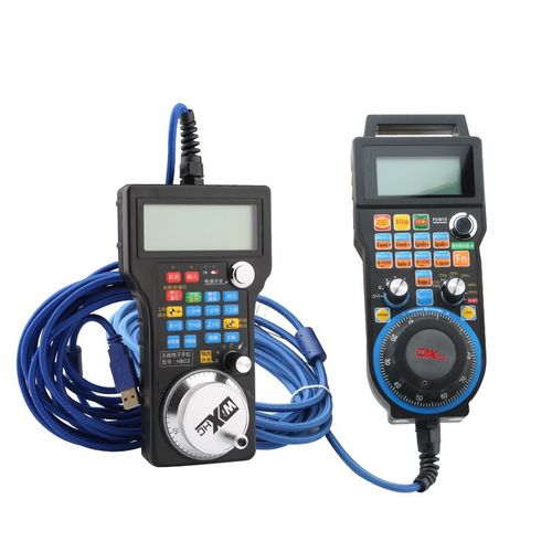 雕刻机手柄有线电子手轮MAtCH3运动控系统LHB04有线遥控柄器配件