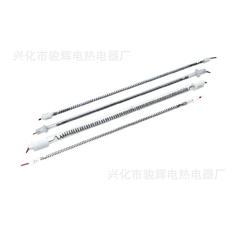 碳纤维电热e管远红外加热石英管取暖烘干印刷机烤箱发热丝灯管