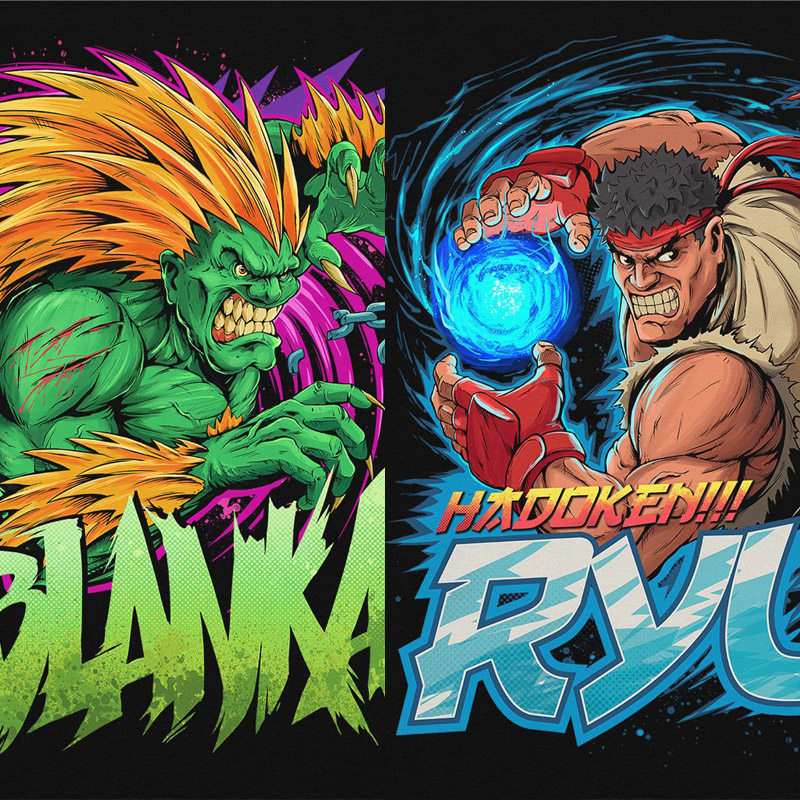 极誉夏季新款男纯棉t恤格斗隆波动拳短袖潮百搭宽松大码半袖